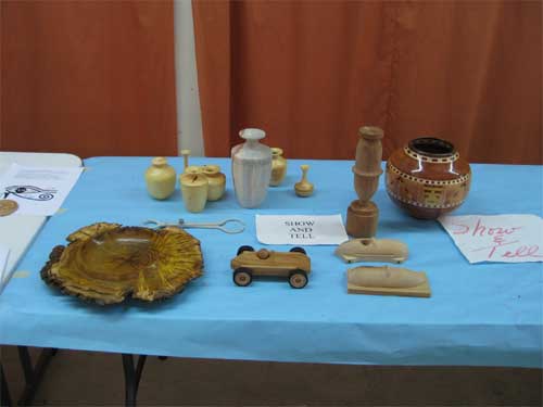 General Show-and-tell photo of various pieces.