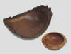 Paul Hewetts walnut and mesquite bowls