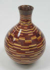 Harold Dykes "Joseph" vase of many colors