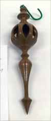 James Hampton Mahogany ornament