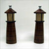 Roger Arnold mesquite and maple sant and pepper grinders