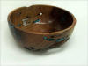 Debbie Walker mesquite and turquoise bowl