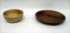 Rick Webster, ash bowl and mesquite inlayed platter