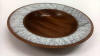 George Taylor sapele bowl with painted "marble" rim