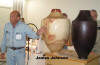 James Johnson with two massive bowls of box elder