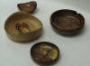 Jerry Degroot mesquite and cypress bowls
