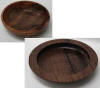 Ken Morton pecan and large walnut bowls