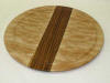 Roger Felps maple and rosewood platter