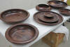 James Johnson bowls/platters of walnut 