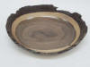 Jerry DeGroot natural edged walnut bowl