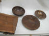Jerry DeGroot three different hued bowls from same Walnut log