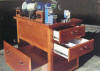 Picture of Paul Hewett's sharpening station