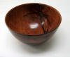 Phillip Medghalchi Mesquite bowl with strange grain