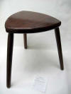 Vern Hallmark Walnut and Cherry stool