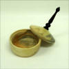 Roger Arnold box elder box with maple finial