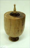 Tom Canfield Urn Pecan and Walnut